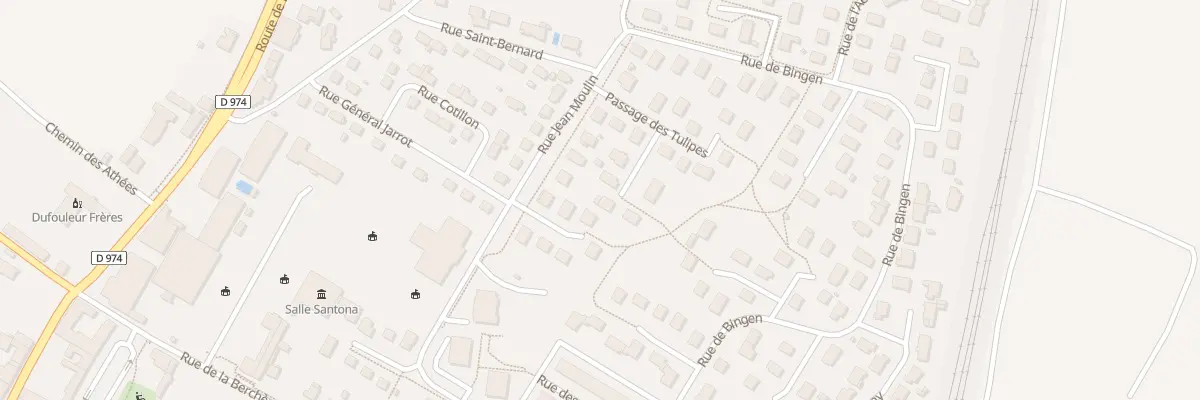Plan du 8 Pas des Glycines à Nuits-Saint-Georges