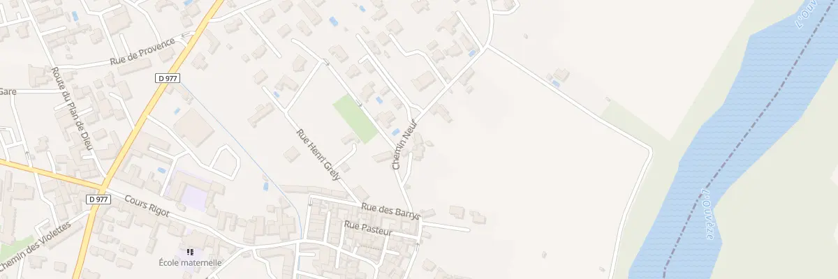 Plan du 5567 Rameirol à Violès