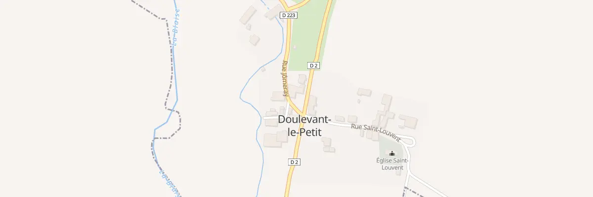 Plan du 3 Rue Charles de Gaulle à Doulevant-le-Petit