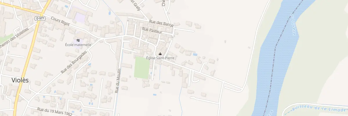 Plan du 5413 Rameirol à Violès