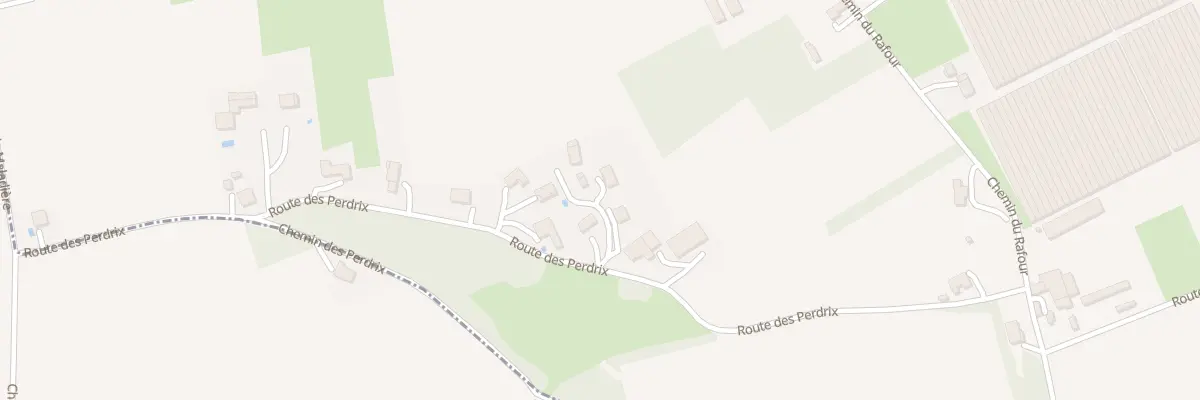 Plan du 1436 Rte des Perdrix à Lapeyrouse-Mornay