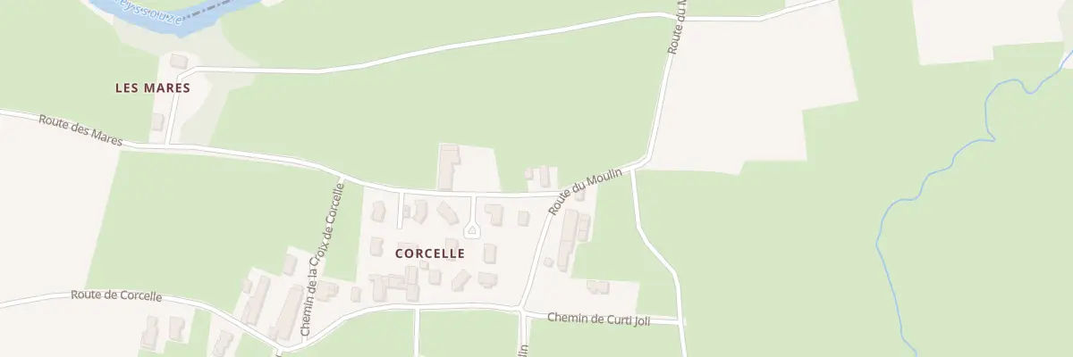 Plan du 5048 Corcelle Hameau à Gorrevod