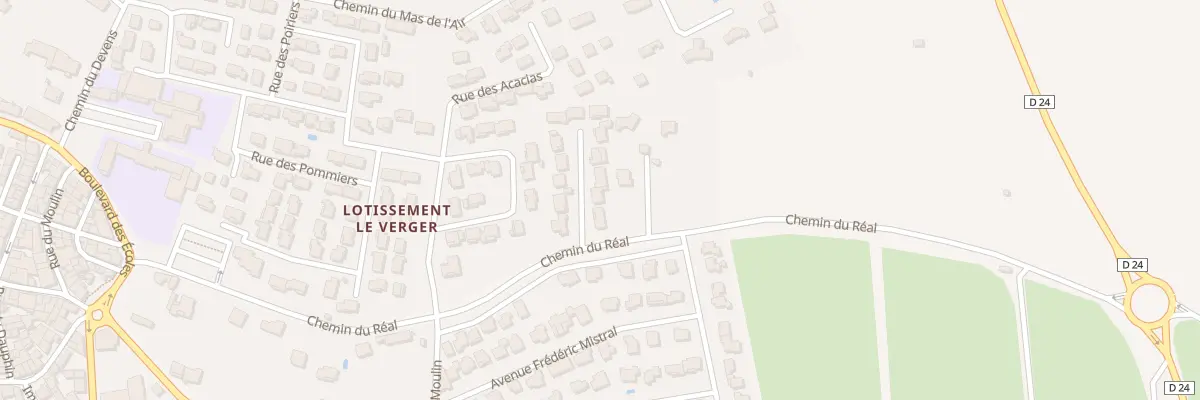 Plan du 4 Rue des Pêchers à Cabannes