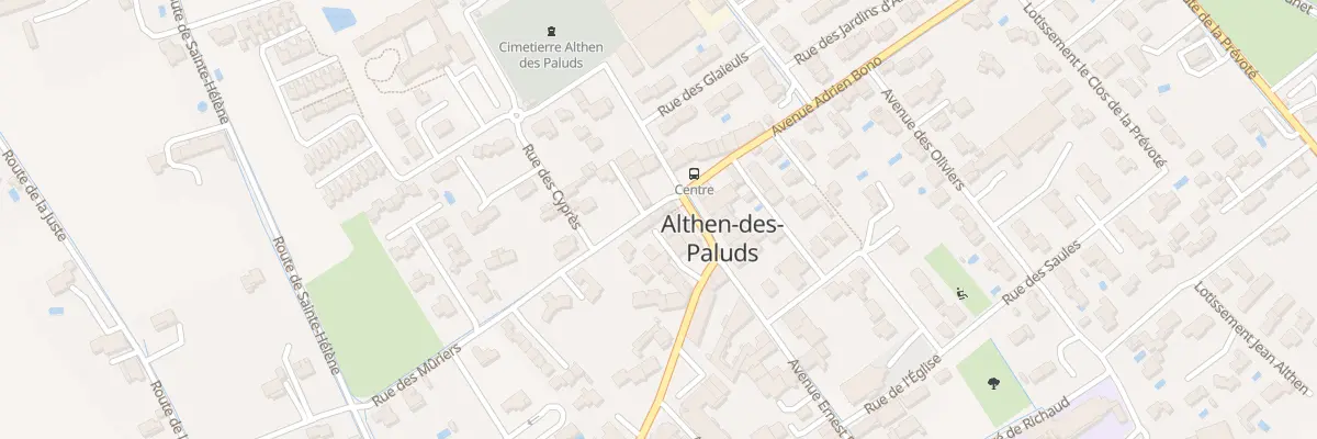 Plan du 29 Rue des Muriers à Althen-des-Paluds
