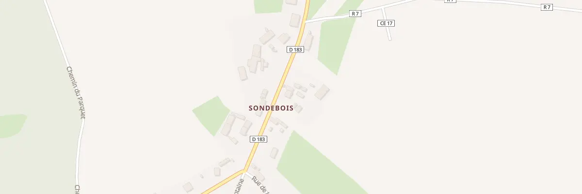 Plan du 5 Rte des Puits à Saint-Gervais-en-Vallière