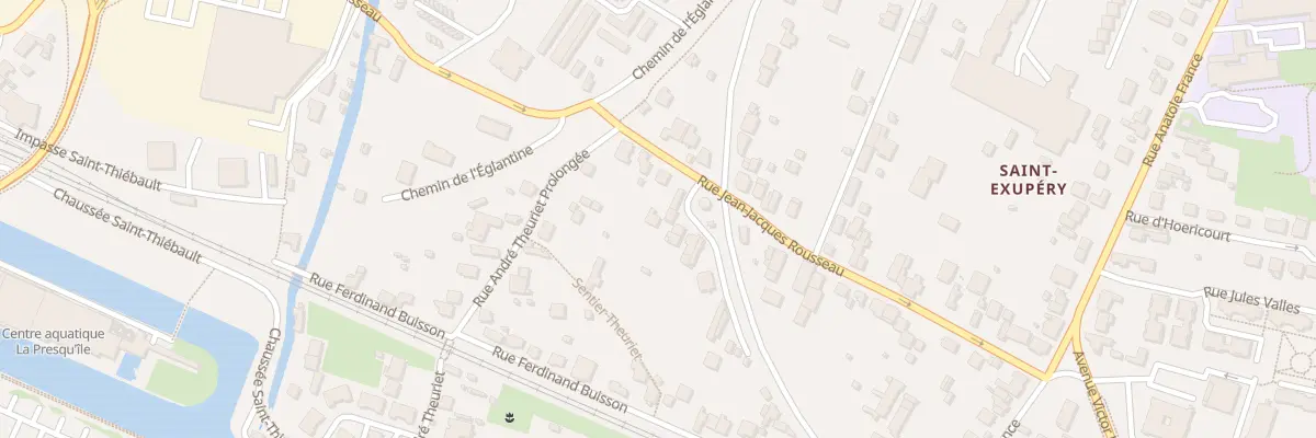 Plan du 24 Rue Jean Jacques Rousseau à Saint-Dizier