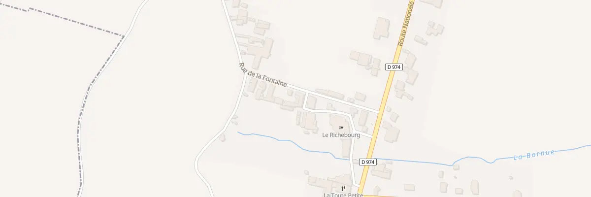 Plan du 12 Rue de la Fontaine à Vosne-Romanée