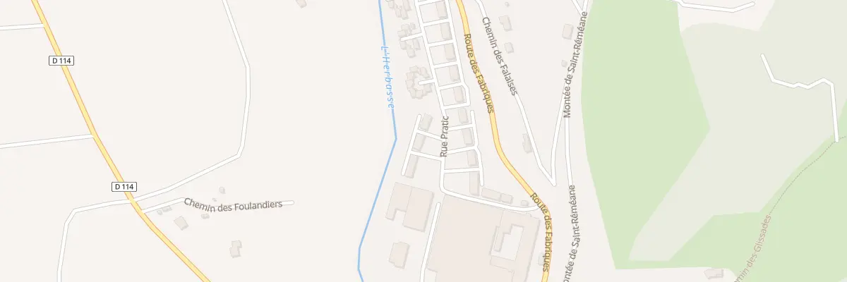 Plan du 209 Rue Pratic à Clérieux