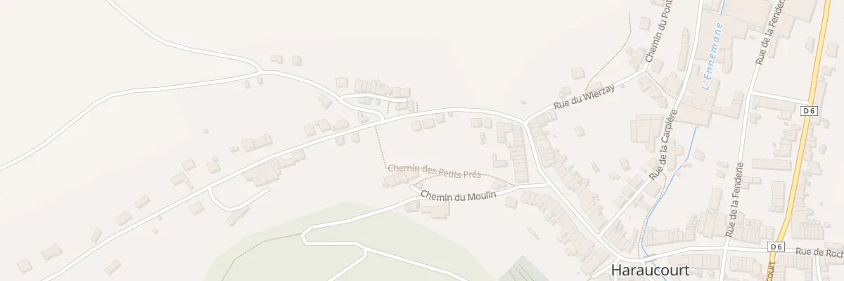 Plan du 5066 Le Moulin à Haraucourt