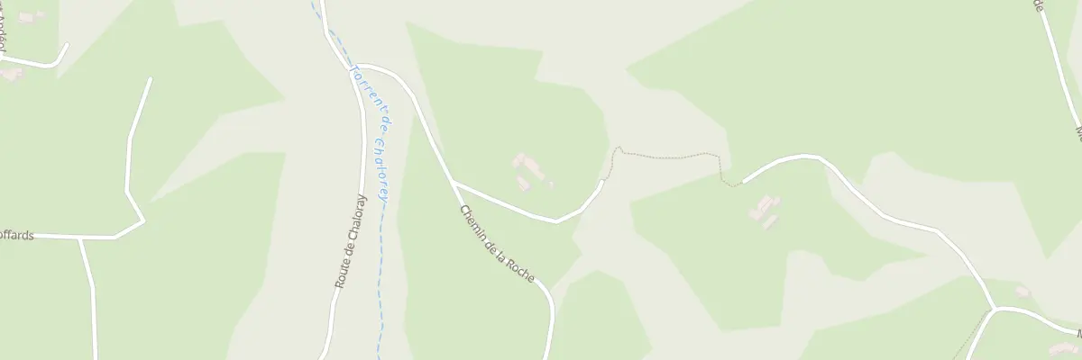 Plan du 165 Che de la Roche à Bren