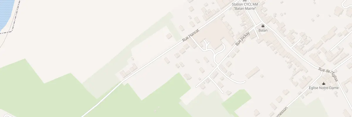 Plan du 9 Rue Hanrat à Balan