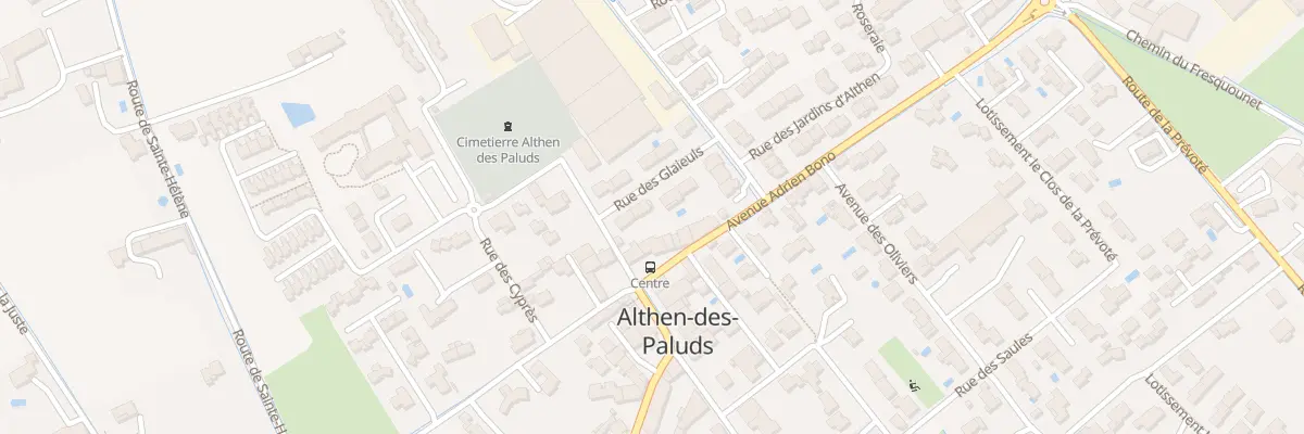 Plan du 71 Rue des Glaieuls à Althen-des-Paluds