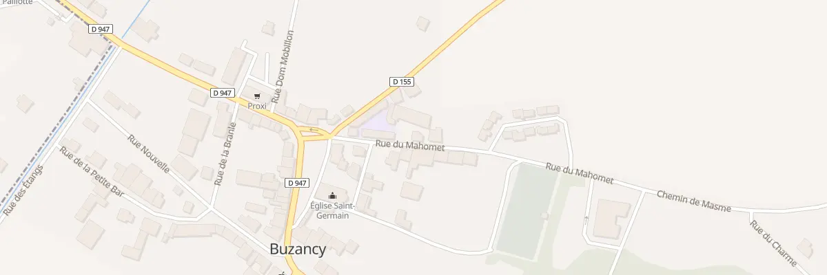 Plan du 5 Rue du Mahomet à Buzancy