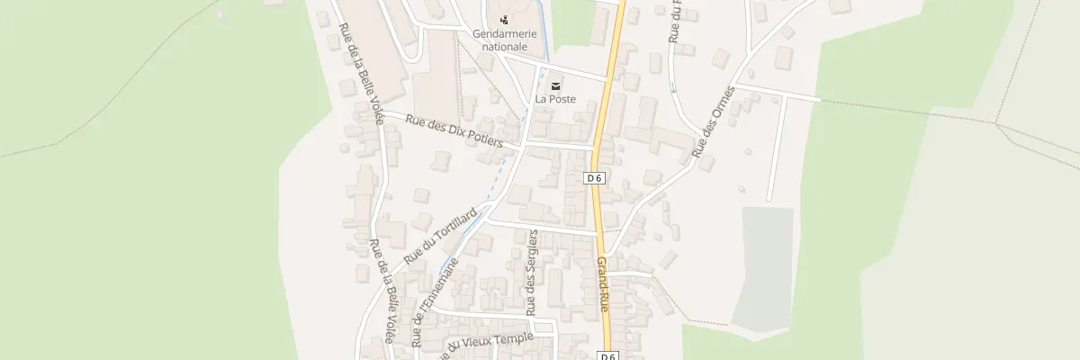 Plan du 6 Rue d’Enfer à Raucourt-et-Flaba