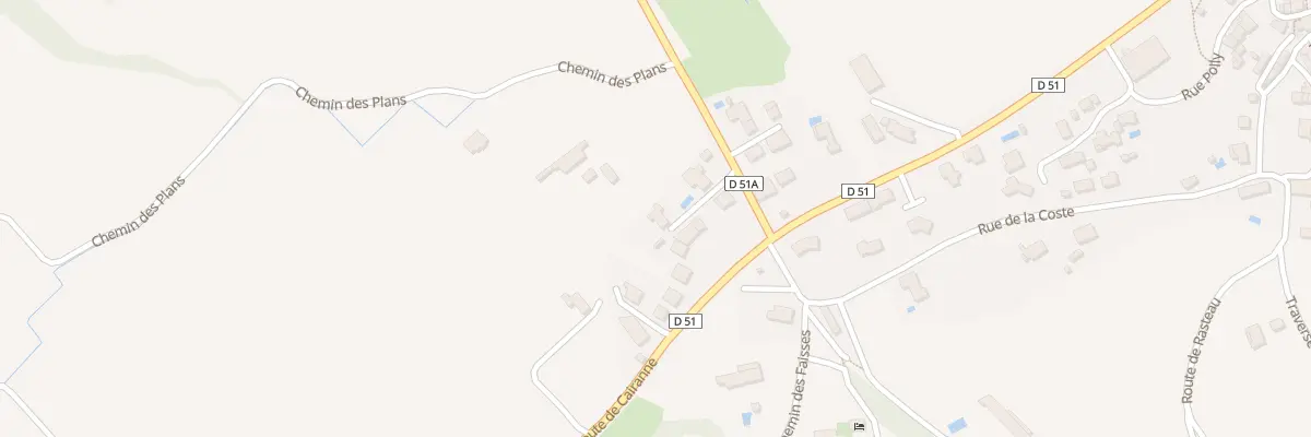 Plan du 9000 Rte de Tulette à Saint-Roman-de-Malegarde