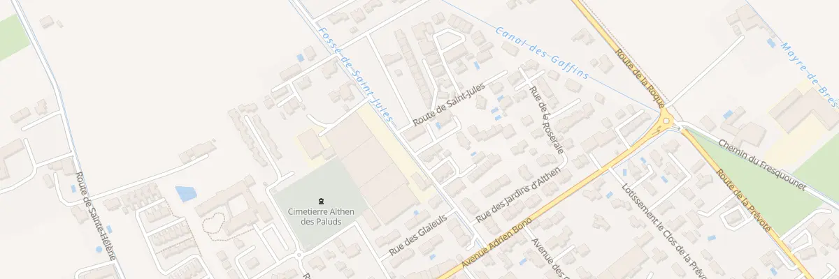 Plan du 158 Rte St Jules à Althen-des-Paluds