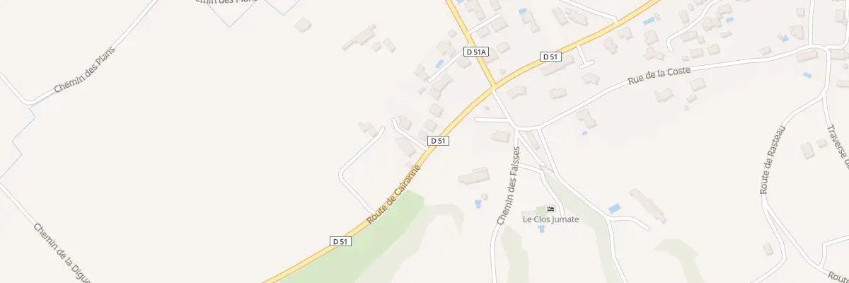 Plan du 628 Rte de Cairanne à Saint-Roman-de-Malegarde