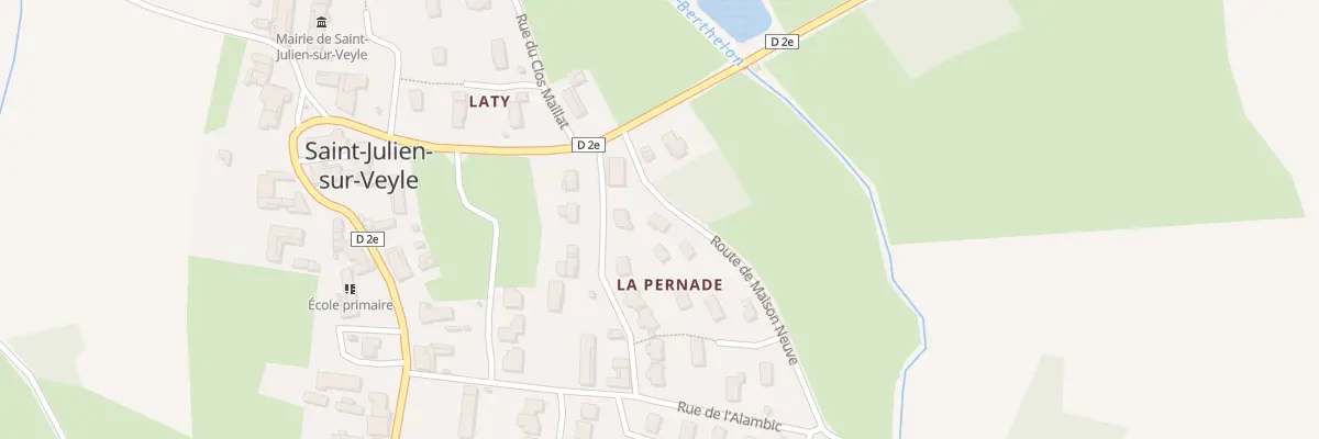 Plan du 62 Rte de Maison Neuve à Saint-Julien-sur-Veyle