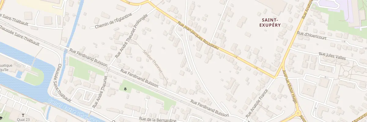 Plan du 32 Rue Jean Jacques Rousseau à Saint-Dizier