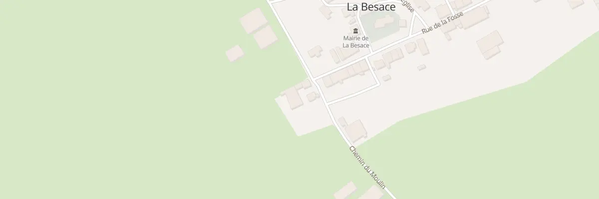 Plan du 2 Chem du Moulin à La Besace