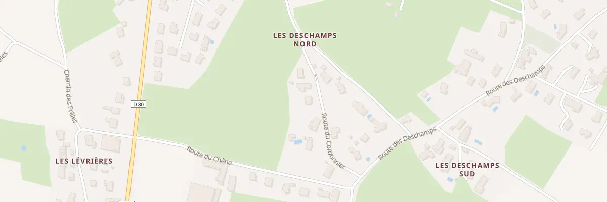 Plan du 96 Rte du Cordonnier à Saint-Cyr-sur-Menthon