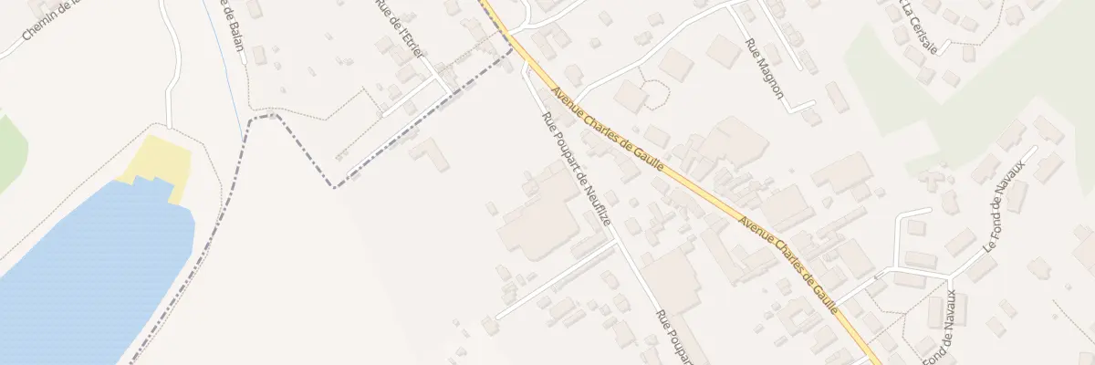 Plan du 4 Rue Poupart de Neuflize à Balan