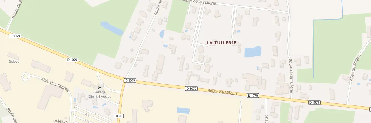 Plan du 465 Rte de la Tuilerie à Saint-Cyr-sur-Menthon