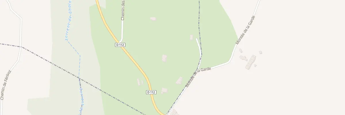 Plan du 55B Mte de la Garde à Bren