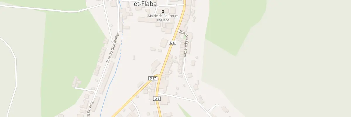 Plan du 5355 Gr Grand Rue à Raucourt-et-Flaba