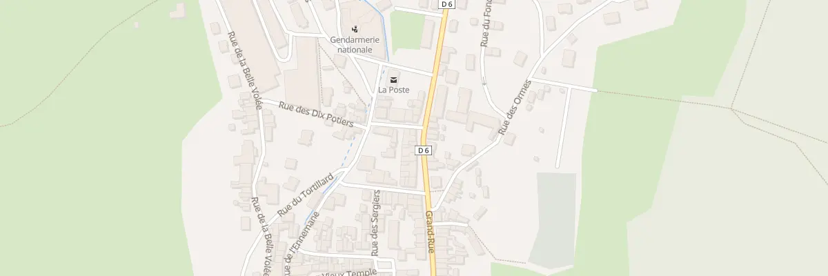 Plan du 44 Gr Grand Rue à Raucourt-et-Flaba