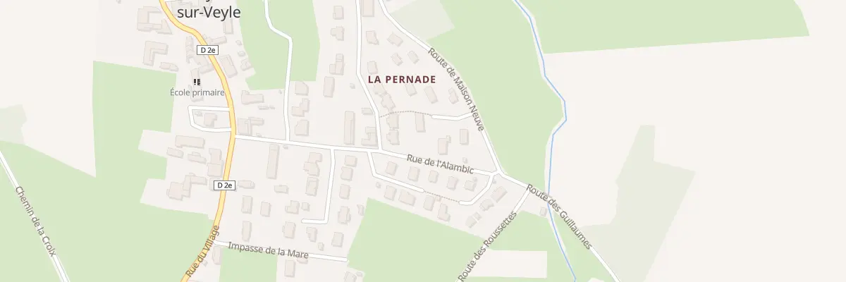 Plan du 3 Lot La Pernade à Saint-Julien-sur-Veyle