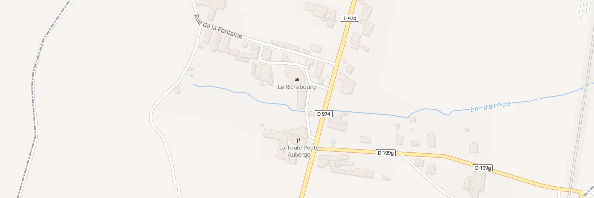 Plan du 10 Rle du Pont à Vosne-Romanée