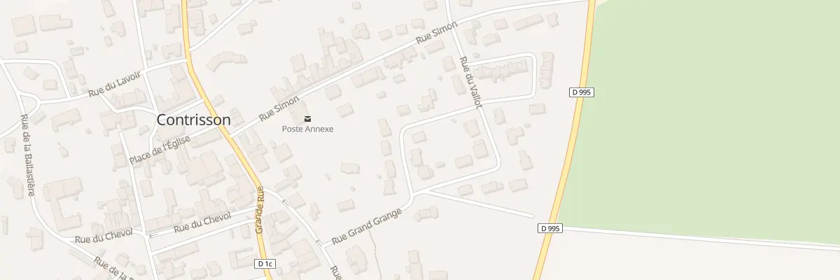Plan du 73 Rue Grand Grange à Contrisson