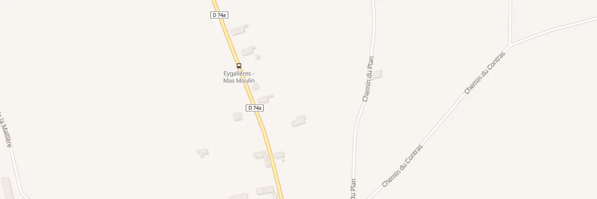 Plan du 5486 Mas de Mille à Eygalières