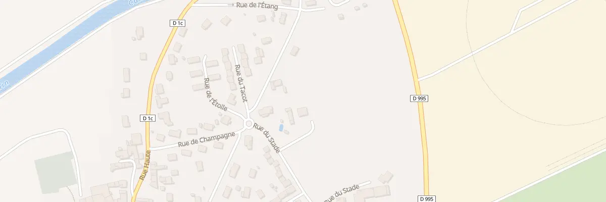 Plan du 57 Rue du Stade à Contrisson