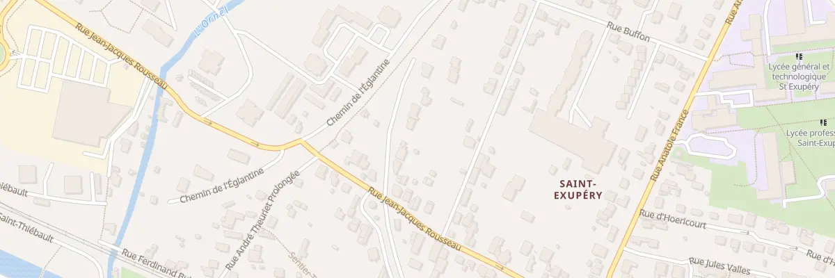 Plan du 21C Rue Jean Jacques Rousseau à Saint-Dizier