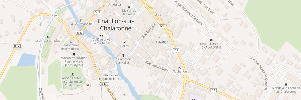 Plan du 17 Imp Guichenon à Châtillon-sur-Chalaronne