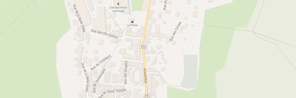Plan du 59 Gr Grand Rue à Raucourt-et-Flaba