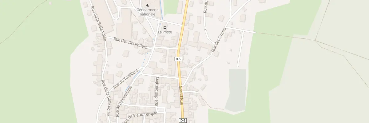 Plan du 59 Grand’Rue à Raucourt-et-Flaba