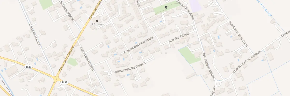 Plan du 43 Av des Grainetiers à Althen-des-Paluds