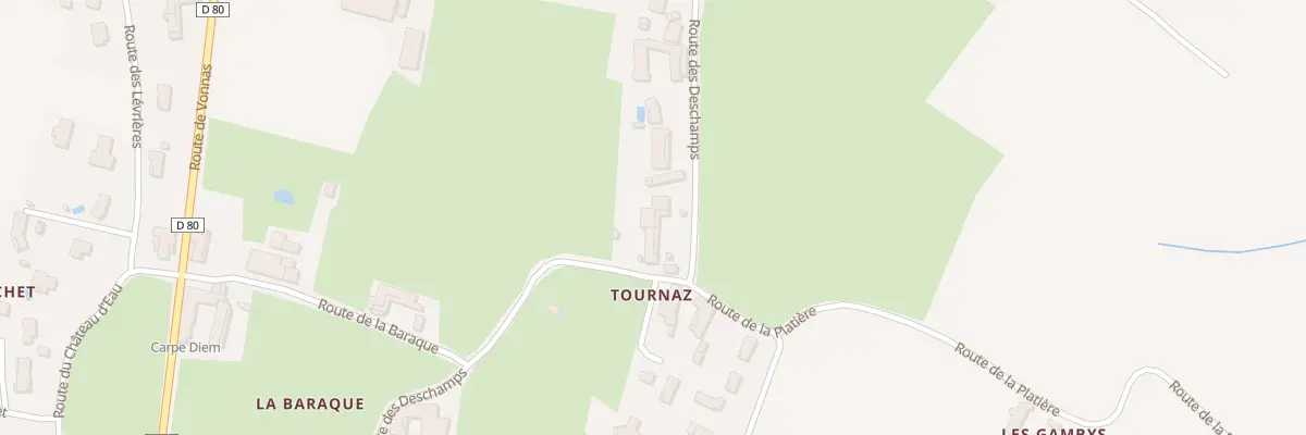 Plan du 5088 Tournaz à Saint-Cyr-sur-Menthon