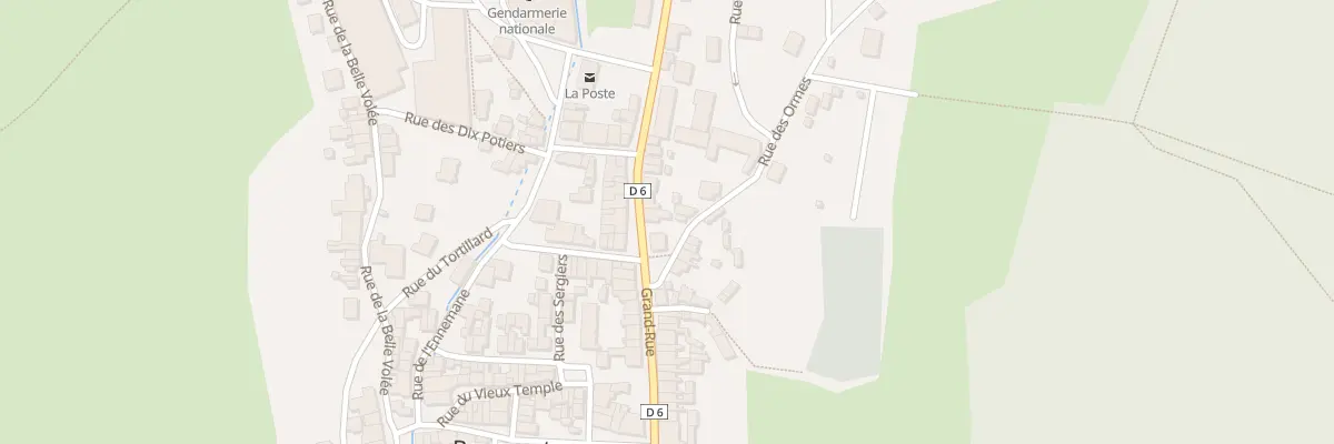 Plan du 55 Gr Grand Rue à Raucourt-et-Flaba