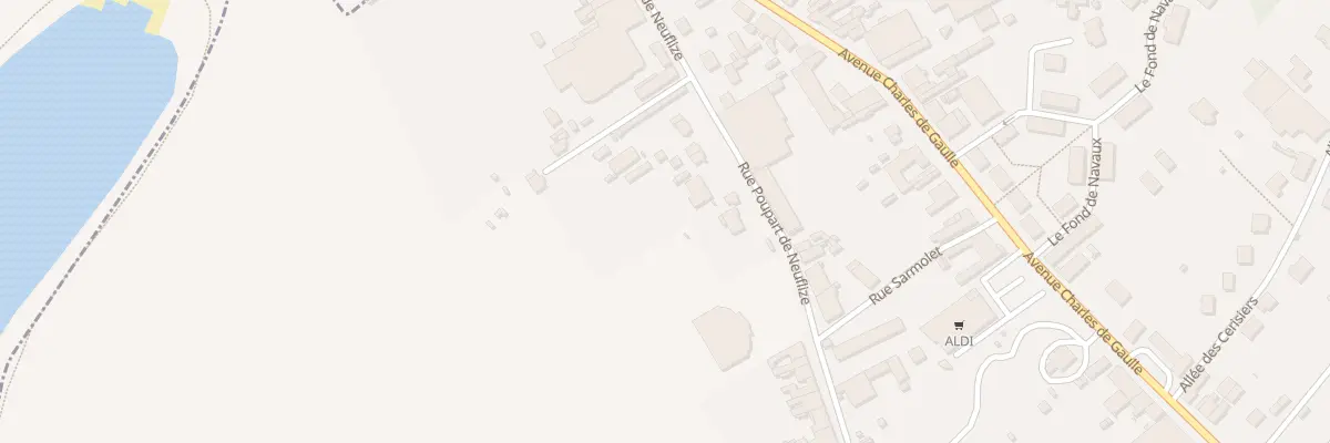 Plan du 16 Rue Poupart de Neuflize à Balan