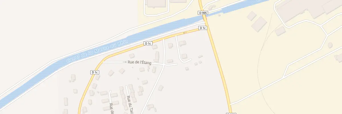 Plan du 640 Rue Haute à Contrisson