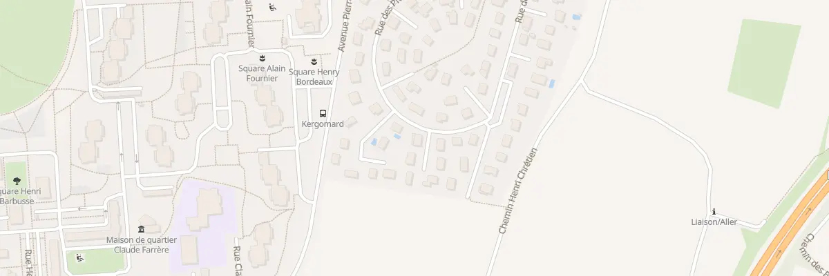 Plan du 58 Rue des Pives à Saint-Priest