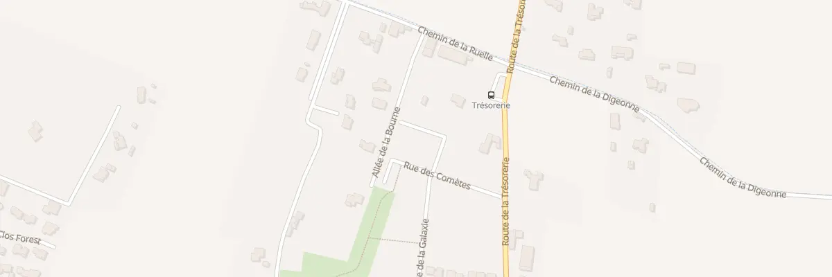 Plan du 3 All Jupiter à Malissard