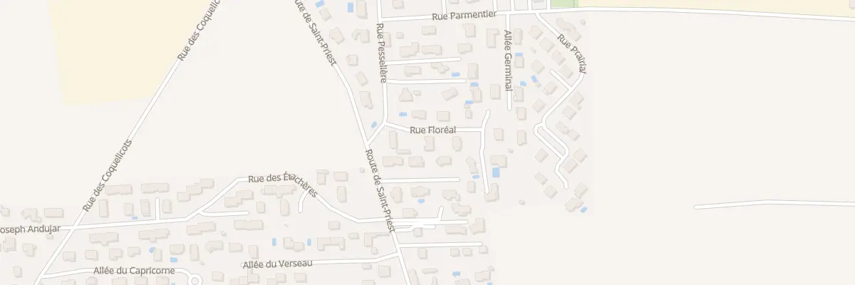 Plan du 10 Rue Floréal à Mions