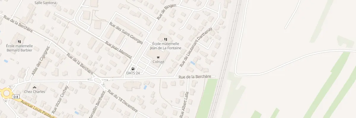 Plan du 5 Rue du Lieutenant Darthenay à Nuits-Saint-Georges