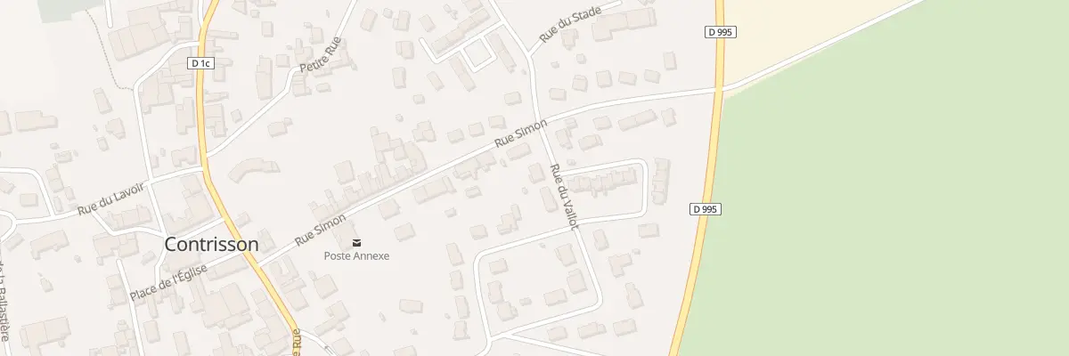 Plan du 35 Rue Vallot à Contrisson