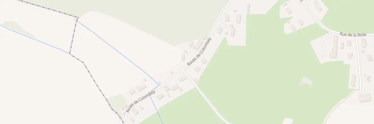 Plan du 6 Rte de Colombey à Saint-Christophe-en-Bresse